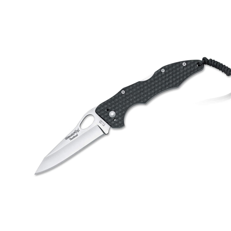 Fox Knives merk vouwmes satijn gecoat 440 roestvrijstalen mes G10 handgreep