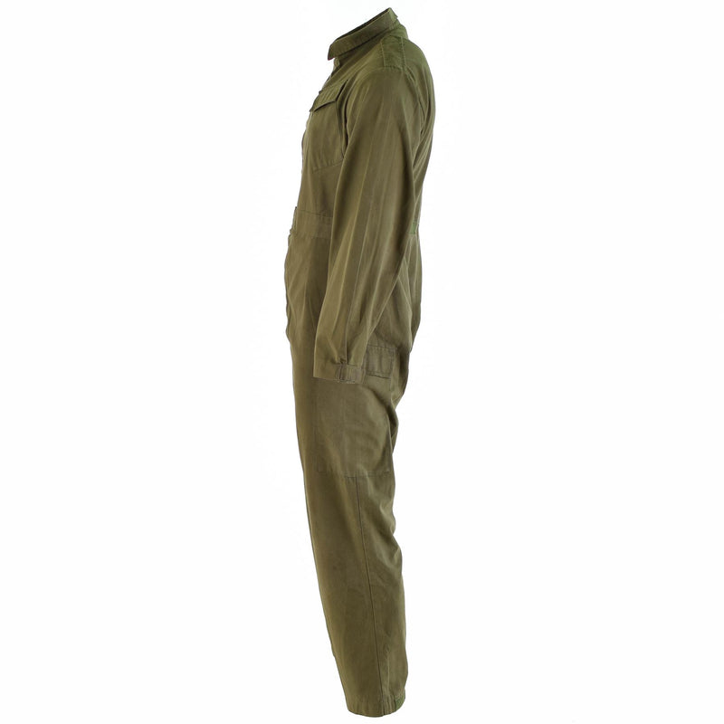 Origineel Brits leger olijfgroen pak coverall mechanica jumpsuit coveralls