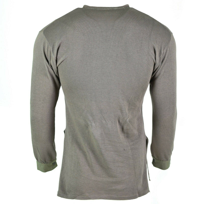 WWII Echt Zweeds Leger Gray Shirt Militair Surplus Undershirt Cold Weer Onderstekend