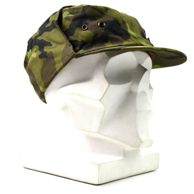 Originele Tsjechische leger militaire cap m 95 camo cz field combat hoed bos nieuw