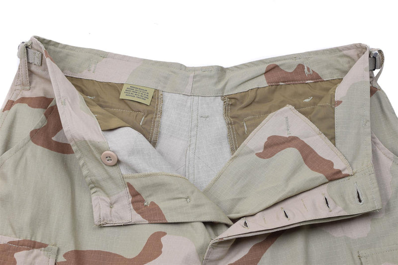 Mil-Tec Brand U.S. Leger Stijl Laadbroek 3-kleuren Desert Camouflage BDU-patroon