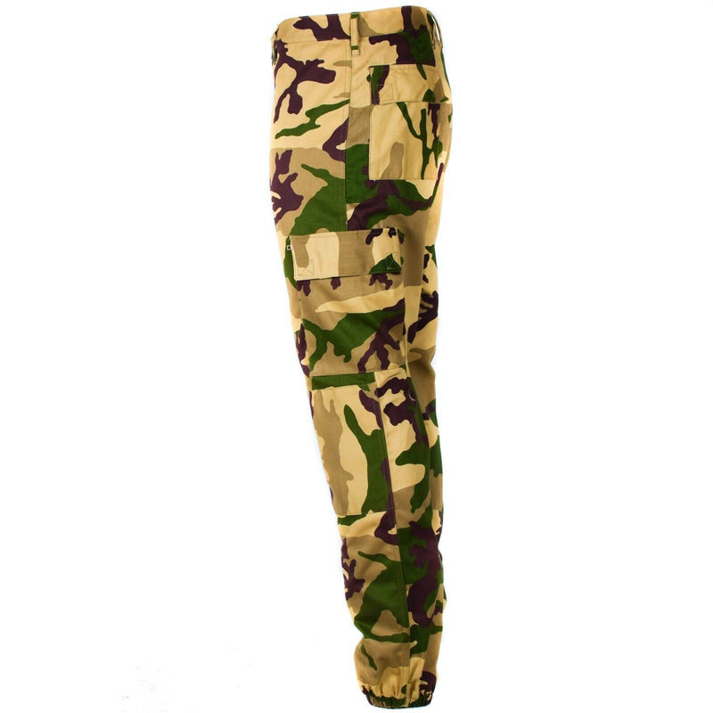 Originele Italiaanse leger broek gevecht woestijn tropische camouflage field broek nieuw