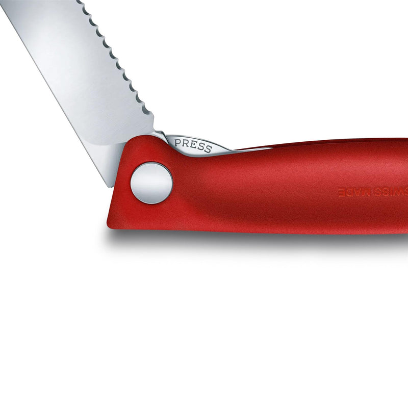 Victorinox Zwitsers klassiek vouwen Paring mes roestvrij staal mes rood