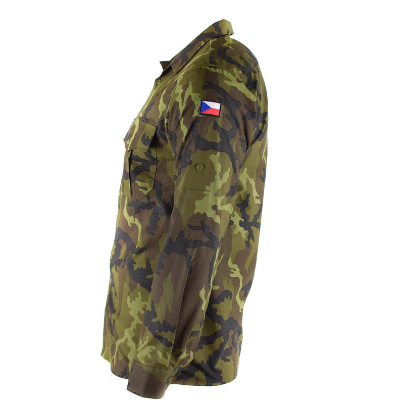 Echt Tsjechisch legershirt Woodland Camo VZ 95 Velduniform Militair Surplus Nieuw