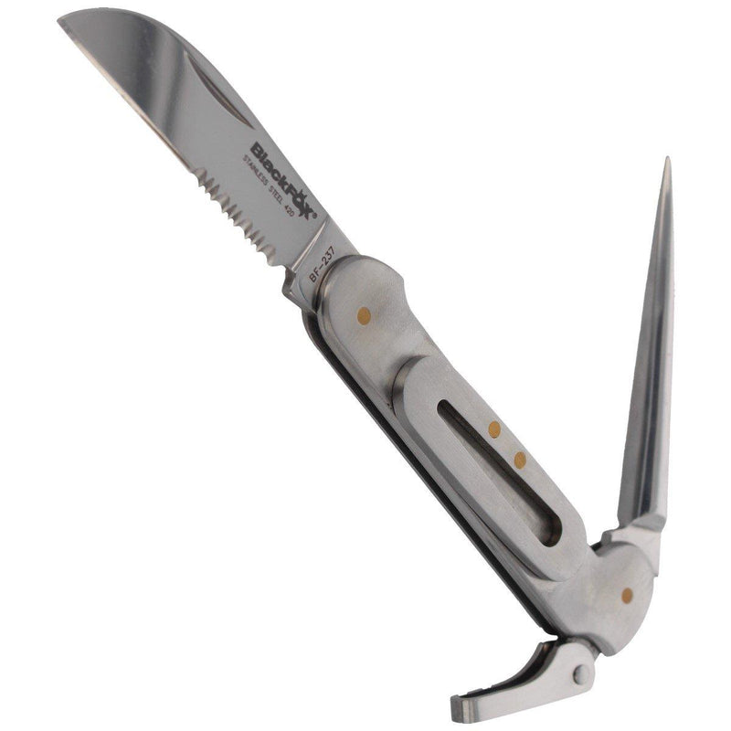 Fox Knives merk zeilmes vouwen multitool roestvrij 420 satijn gecoat 55 uur