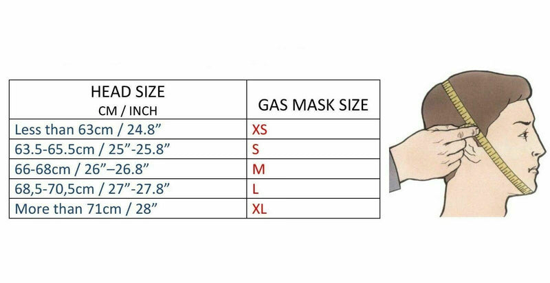 Militair gasmasker GP-5 Modern Filter CF F3 NAVO Echte ademhalingsnieuw