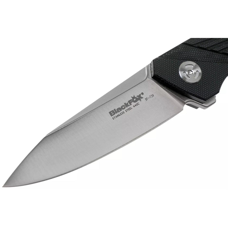 Fox Knives merk vouwen zakmes metropolis roestvrij staal 440c satijn gecoat