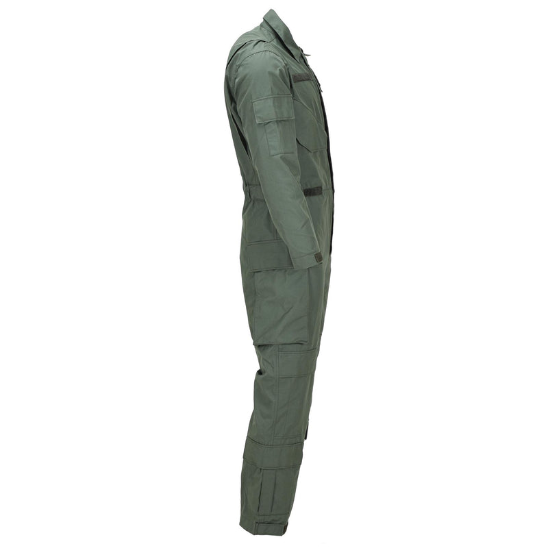 Oorspronkelijke Nederlandse militaire coverall brandweerbestendige Aramid Blend Olive