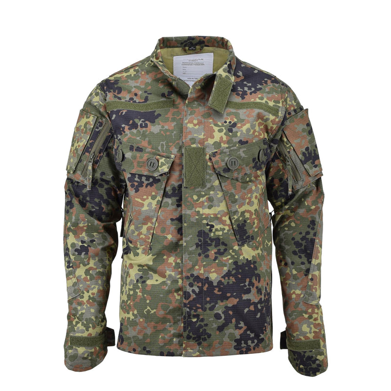 Tacgear Brand Duitse legerstijl Field Jacket Commando Flecktran Tactical shirts