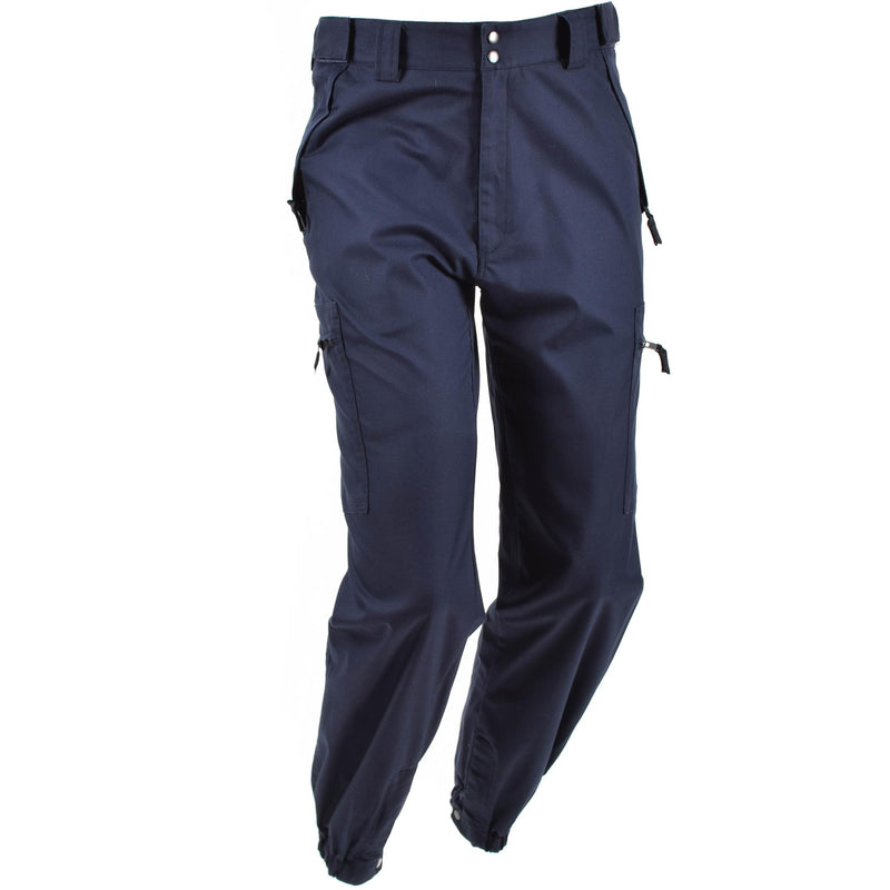 Echte Franse militaire politiebroeken Combat Dark Blue Men's Trousers Cargo