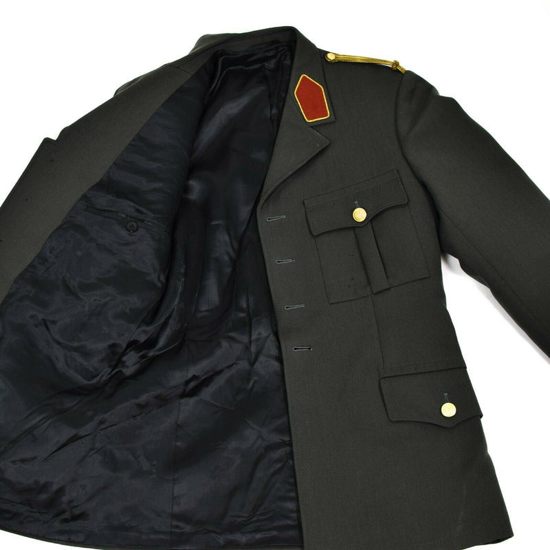 Echt Oostenrijkse legeruniform Formele jas Grijs Oostenrijk Militair probleem