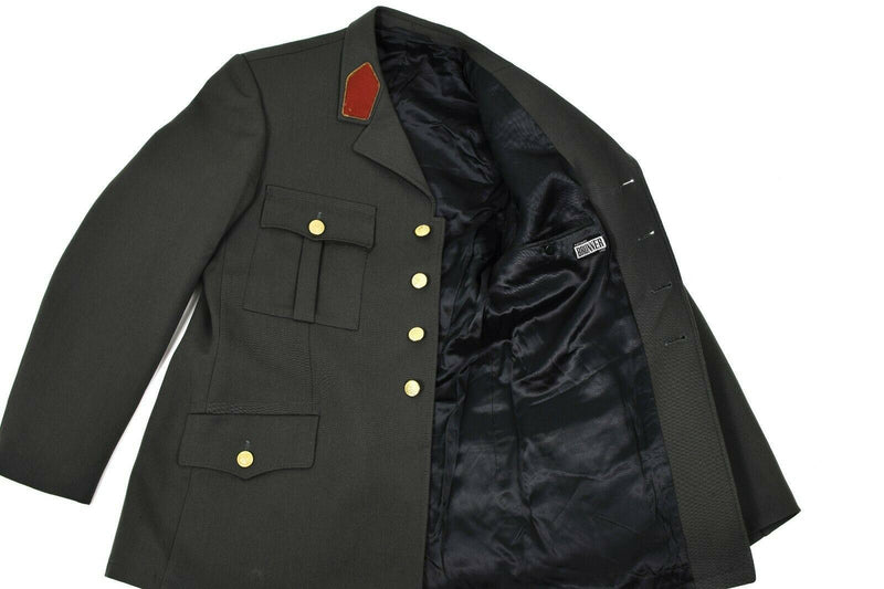 Echt Oostenrijkse legeruniform Formele jas Grijs Oostenrijk Militair probleem