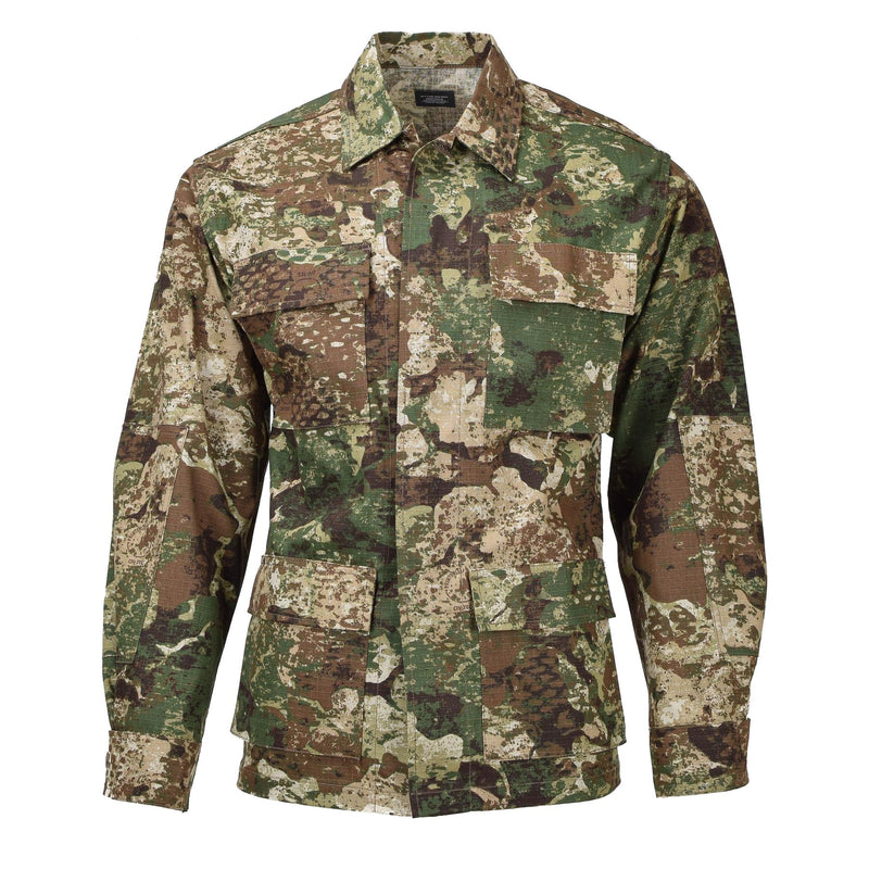 MIL-TEC Militaire US BDU Field Tactical Jacket R/S Camouflage Uniform Ripstop