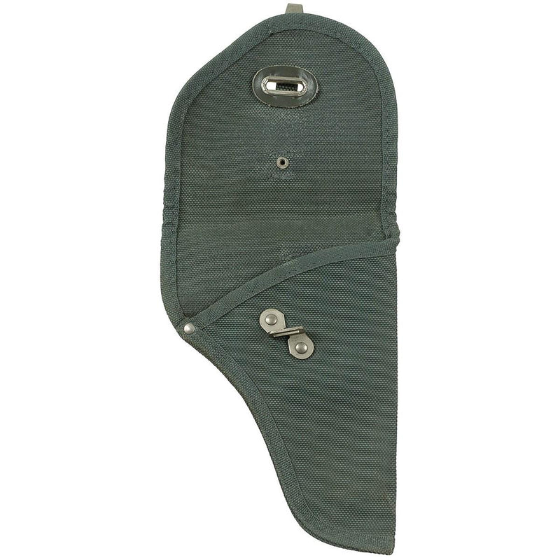 Origineel Italiaans militair pistool holster canvas grijs verstelbaar hold compact pistool