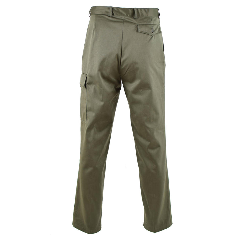 Echte Belgische Leger Service broek O.D Olive Military Lined Pants nieuw