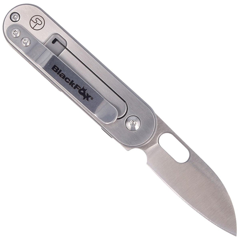 Fox Knives Brand Bean Gen2 Vouwzak mes Satin gecoat 440c roestvrij staal