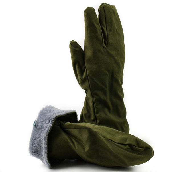 Originele Tsjechische leger winterwantenhandschoenen. Tsjechische militaire trigger wanten