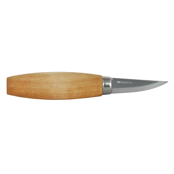 Morakniv Woodcarving 120 Woodworking Natural Knife koolstofstaal snijwerk gereedschap