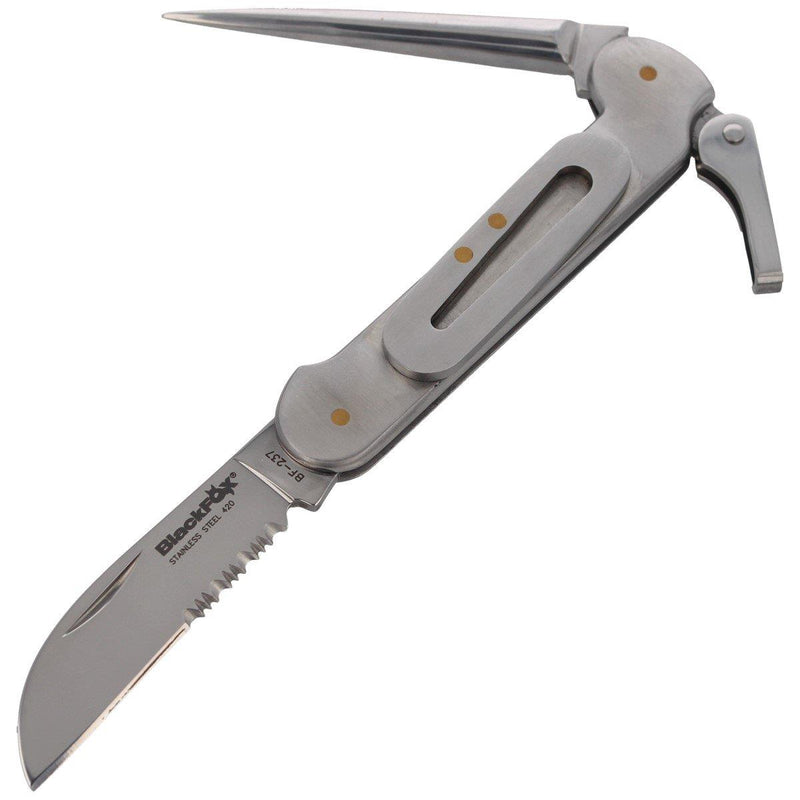 Fox Knives merk zeilmes vouwen multitool roestvrij 420 satijn gecoat 55 uur