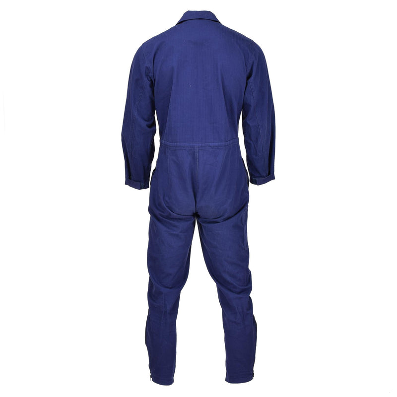 Originele Duitsland militaire coverall marine werk uniform leger blauwe werkkleding jumpsuit