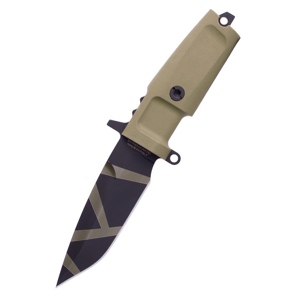 Extrema -verhouding Col Moschin C Tactical Fixed Blade Knife Woestijn Warfare Edition