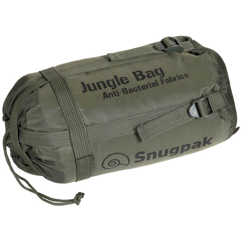 Snugpak Sleeping Bag Jungle Bag Anti Bacteriële stoffen Lichtgewicht OD Green