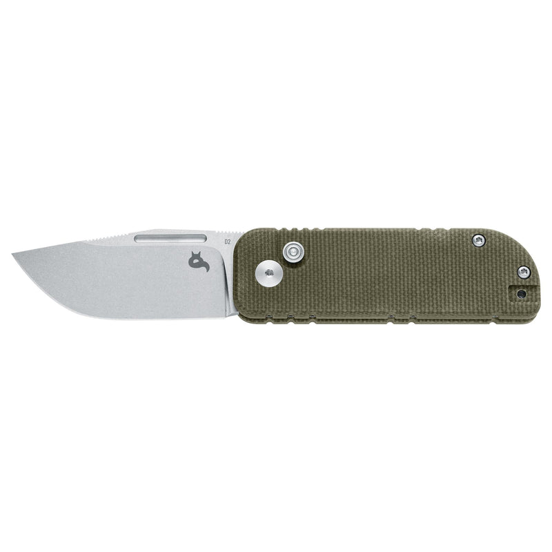 Fox Knives Nu-Bowie BF-758 MI Vouwzak Pocket Knife Roestvrij staal D2 Blade