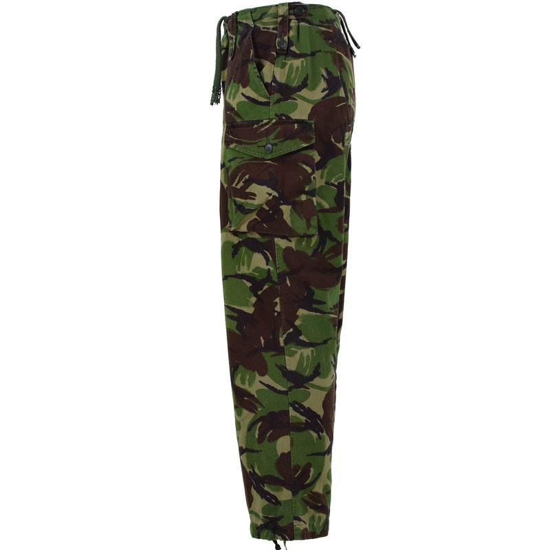 Originele Britse legerbroek gematigd DMP Woodland Combat BDU -broek Surplus