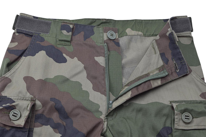 Originele Franse militaire vrachtbroek CCE CAMO RIPSTOP Anti-Mosquitos behandeld