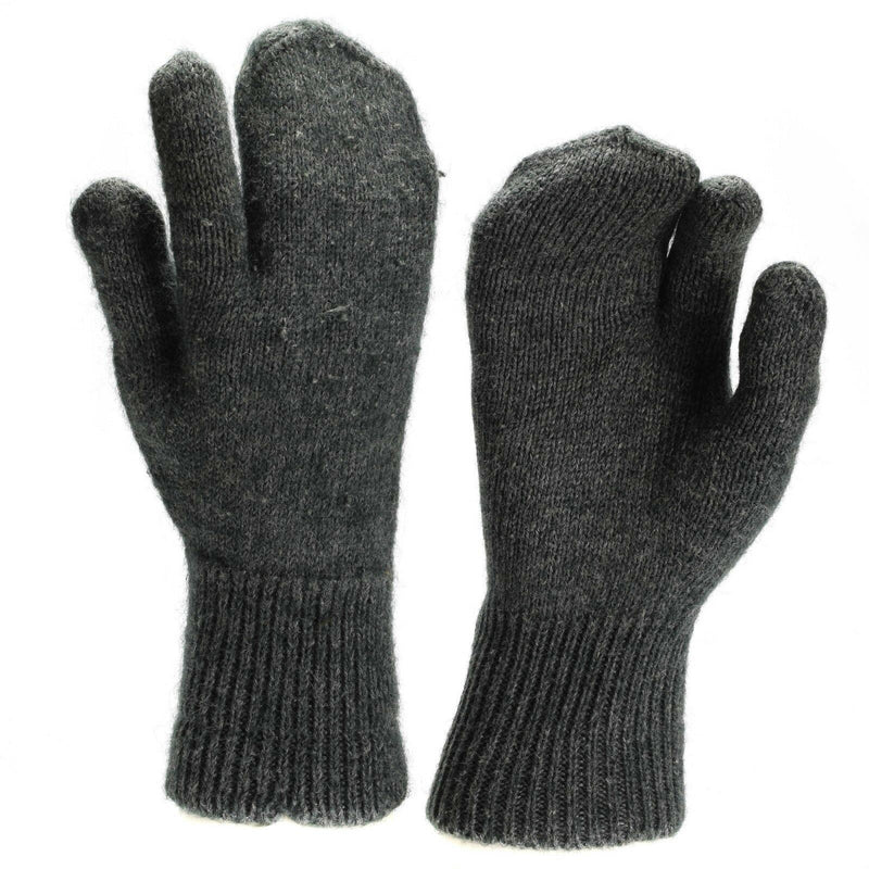 Echte Zwitserse leger Militaire handschoenen Liners Wool Warmers Trigger Mittss Militair