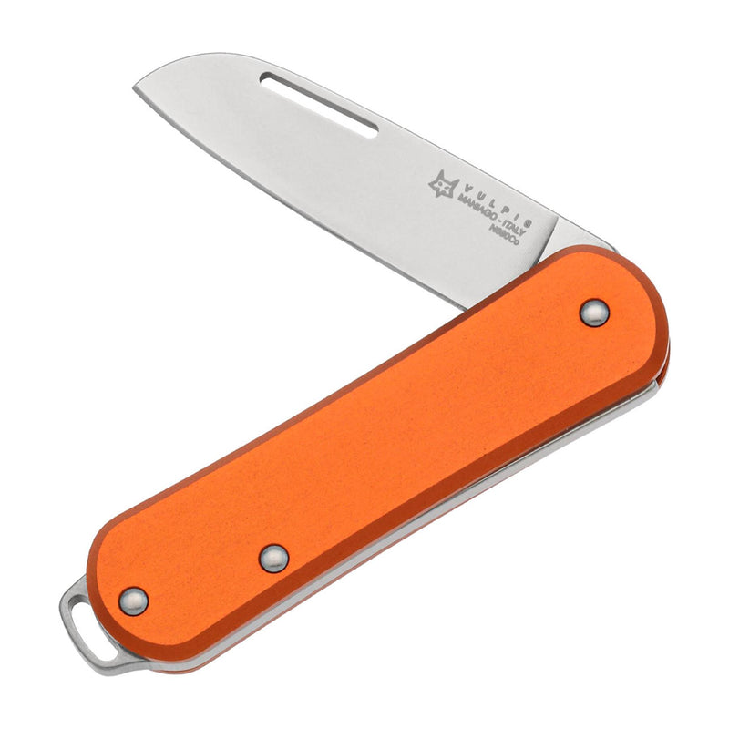 Fox Knives Vulpis FX-VP108 of vouwpakmes roestvrij staal N690Co Orange