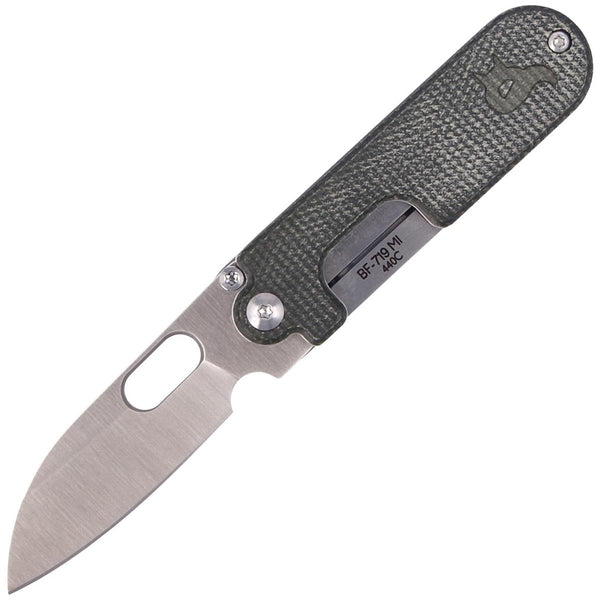 Fox Knives Brand Bean Gen2 Vouwzak mes Satin gecoat 440c roestvrij staal