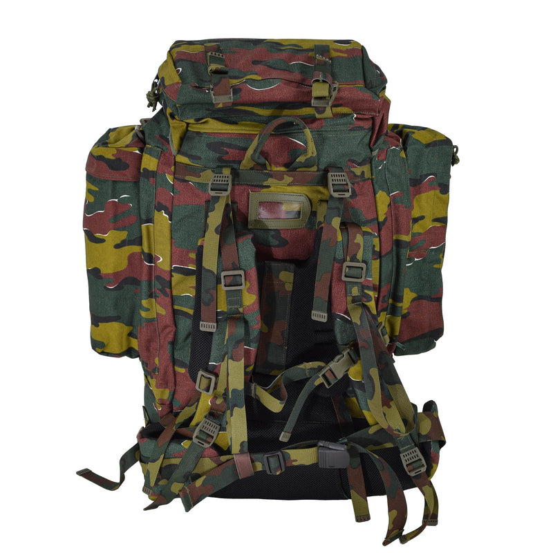 Originele Belgische militaire 120L tactische rugzakp jigsaw camo waterdichte tas nieuw