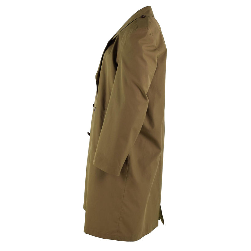 Origineel Nederlands leger formele trenchcoat bruin militair surplus officier jas nieuw