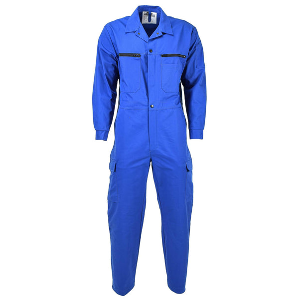 Echte Nederlandse leger Coverall Jumpsuit Blue Boilersuit Protective Work Gear Nieuw