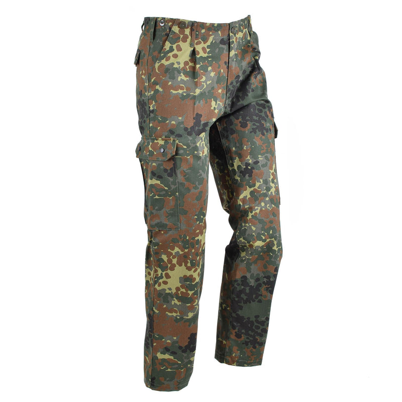 Duitse militaire stijl Veld Laadbroek Flecktarn Camo Combat Army Acu -broek