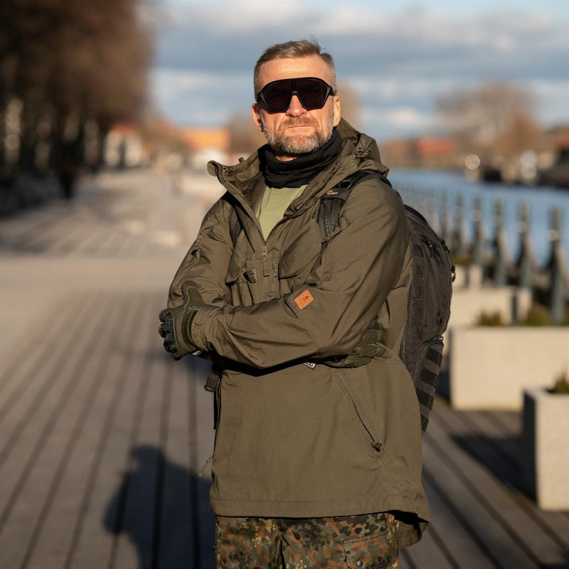 Blochl Brand Militaire stijl Multifunctionele Merino Neck Bandana Zwart nieuw