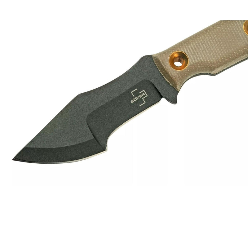 Boker Plus Micro Tracker Fixed Blade 1095 Koolstofstaal Blade EDC Survival Tool