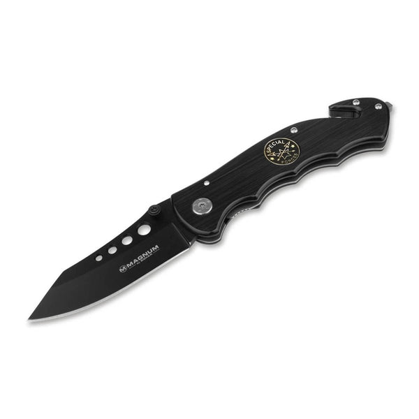 Boker Special Forces Tanto vouwpocket mes 440a staal aluminium handvat zwart