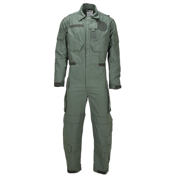 Oorspronkelijke Nederlandse militaire coverall brandweerbestendige Aramid Blend Olive