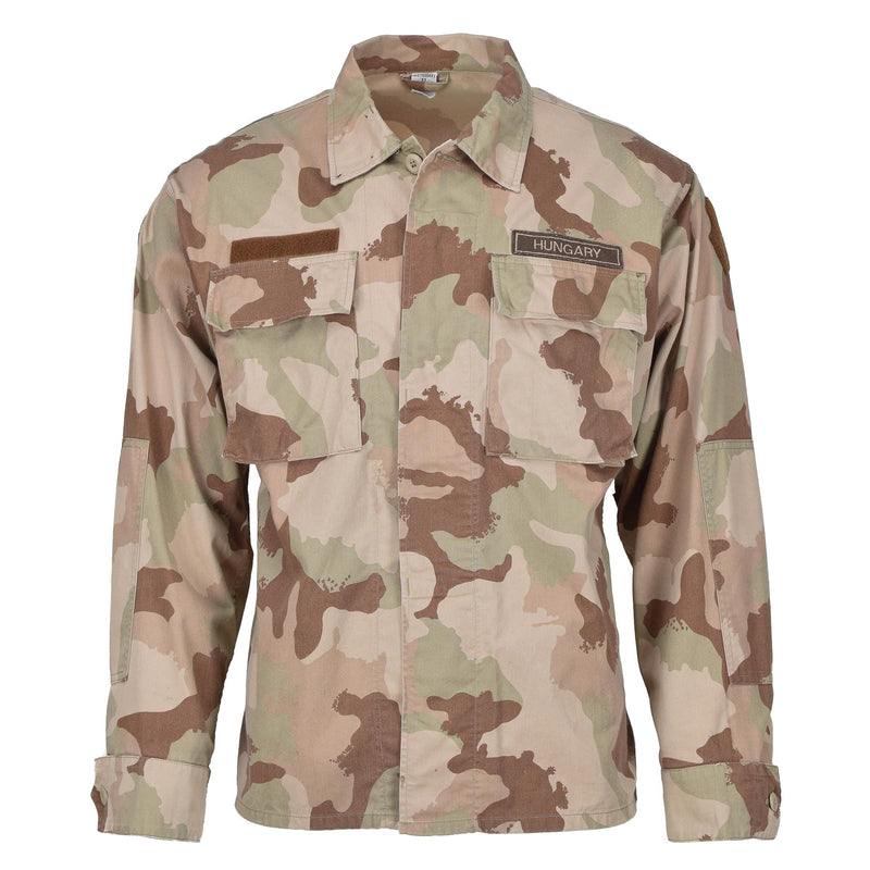 Originele Hongaarse militaire tactische jasgevecht Camo -shirt lichtgewicht Camo -shirt