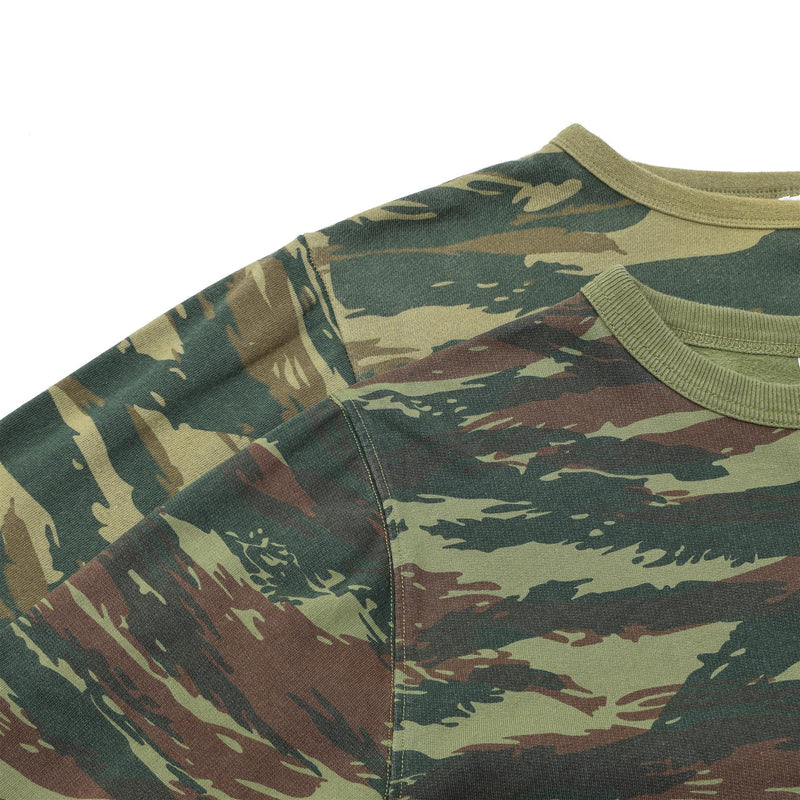 Origineel Grieks leger sweatshirt Griekenland militaire sportkleding shirts hagedis camo