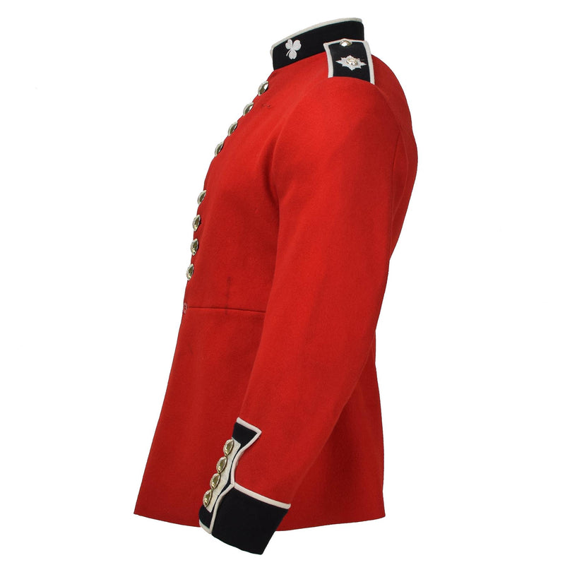 Echte Britse leger jas uniform tuniek rode jurk scharlaken Ierse bewakers cavalerie