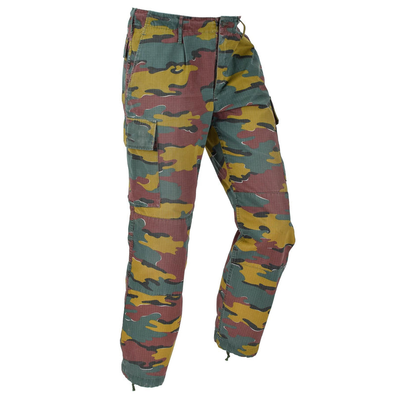 Origineel Belgisch legerveld gevechts broek Rip Stop Pants Militair Surplus