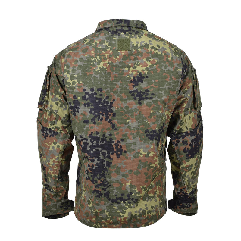 Tacgear Brand Duitse legerstijl Field Jacket Commando Flecktran Tactical shirts