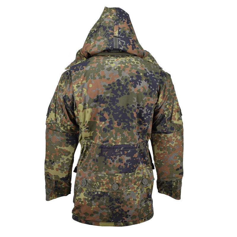 Tacgear Brand Duitse militaire stijl Smock Jacket Commando Flecktran YKK Zipper