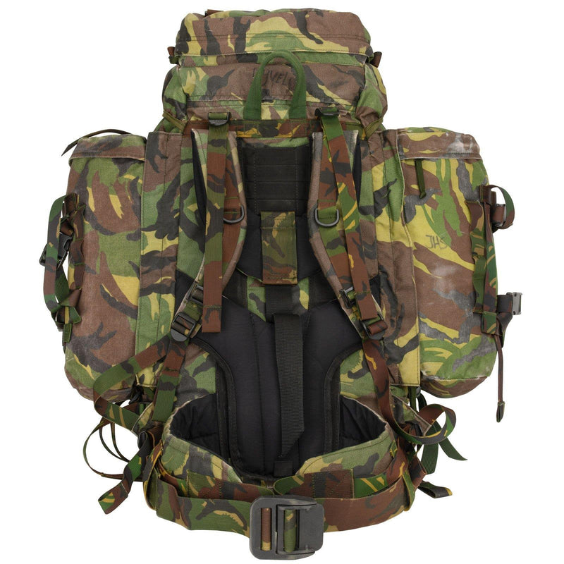 woodland camouflage military backpack