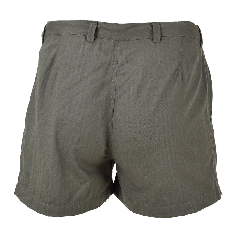 Originele Franse militaire jungle olive shorts lichtgewicht gevechts legeruniform nieuw