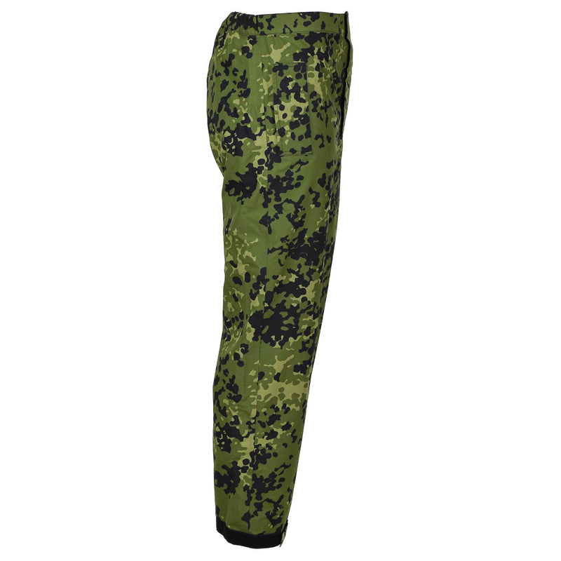 Originele Deense militaire M84 Camo Rain Pants Waterdichte veldgevechtenbroeken