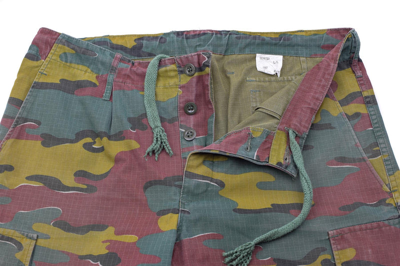 Origineel Belgisch legerveld gevechts broek Rip Stop Pants Militair Surplus